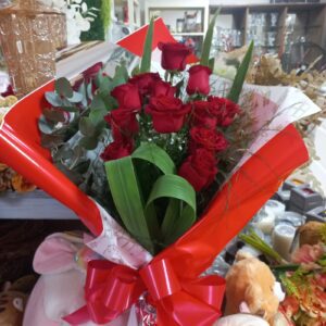 Ramo de Rosas Nacionales x 12 Unid.
