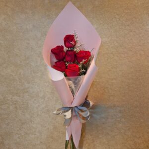 Bouquet Petit de Rosas x 6 Unid.