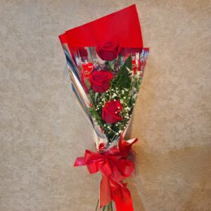 Ramo de Rosas Nacionales x 3 Unid.