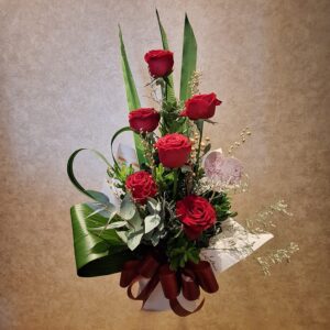Arreglo de Rosas Nac. x 6 Unid.
